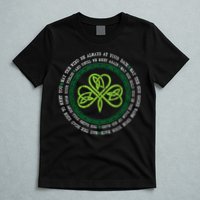 Irish Blessing Celtic Knot Patrick’s Day Shamrock Clover T-Shirt
