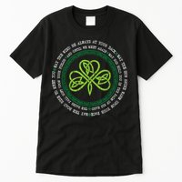 Irish Blessing Celtic Knot Patrick’s Day Shamrock Clover Tall T-Shirt
