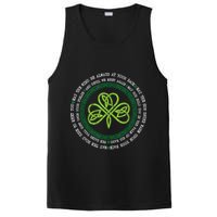 Irish Blessing Celtic Knot Patrick’s Day Shamrock Clover PosiCharge Competitor Tank