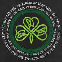 Irish Blessing Celtic Knot Patrick’s Day Shamrock Clover Trucker Hat