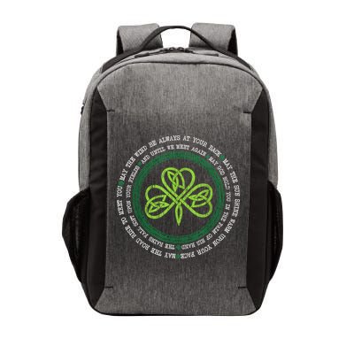 Irish Blessing Celtic Knot Patrick’s Day Shamrock Clover Vector Backpack