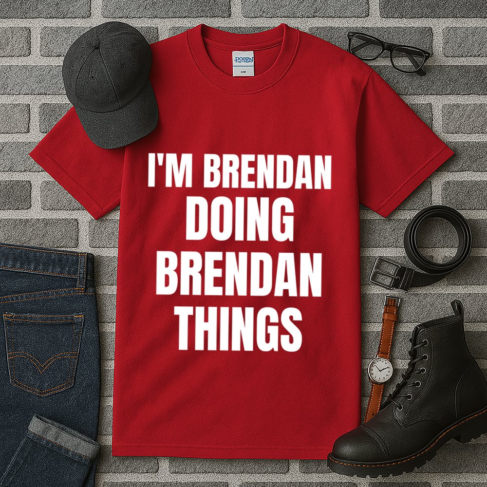 IM Brendan Doing Brendan Things Tall T-Shirt