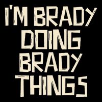 IM Brady Doing Brady Things Women's V-Neck T-Shirt