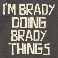 IM Brady Doing Brady Things Vector Backpack
