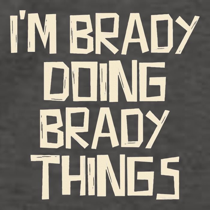 IM Brady Doing Brady Things Vector Backpack