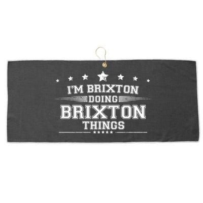 Im Brixton Doing Brixton Things Large Microfiber Waffle Golf Towel