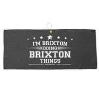 Im Brixton Doing Brixton Things Large Microfiber Waffle Golf Towel