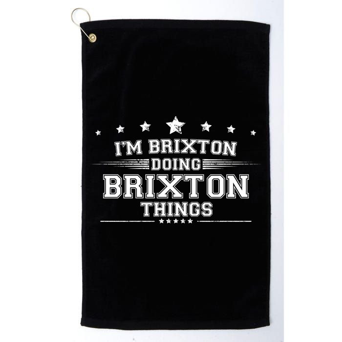 Im Brixton Doing Brixton Things Golf Towel