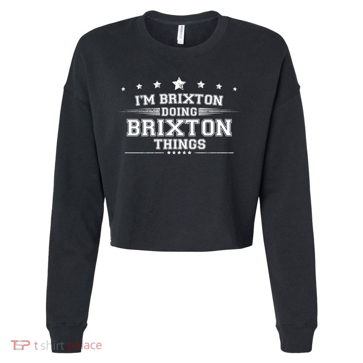 Im Brixton Doing Brixton Things Cropped Pullover Crew