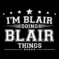 Im Blair Doing Blair Things Zip Tote Bag