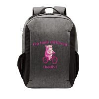 I'm Built Different (BADLY) – Funny Self-Deprecating Meme, Relatable Humor Vector Backpack