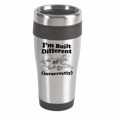 I’M Built Different Incorrectly Boeing 737 16oz Travel Tumbler