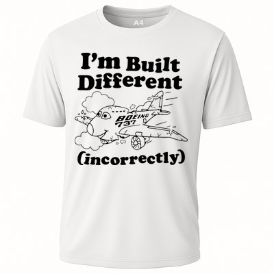 I’M Built Different Incorrectly Boeing 737 Cooling Performance Crew T-Shirt