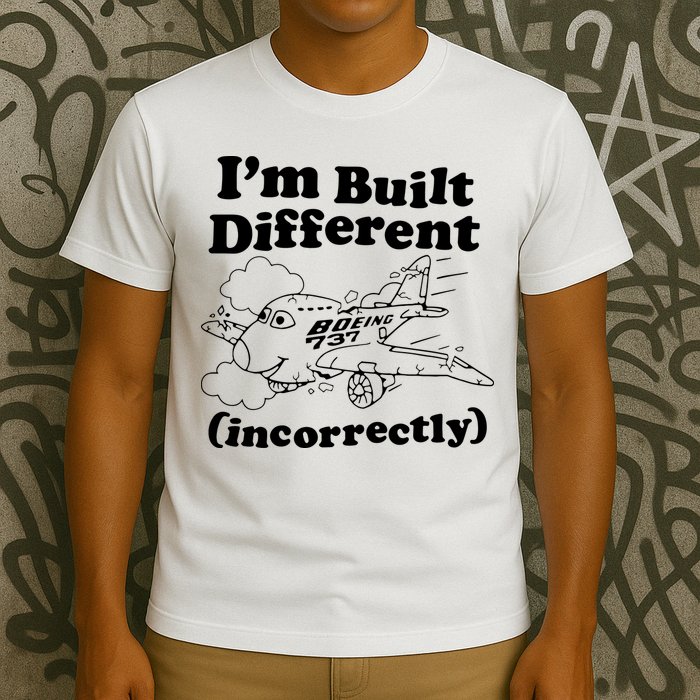 I’M Built Different Incorrectly Boeing 737 T-Shirt