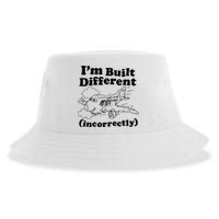 I’M Built Different Incorrectly Boeing 737 Sustainable Bucket Hat
