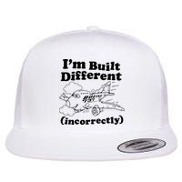 I’M Built Different Incorrectly Boeing 737 Flat Bill Trucker Hat
