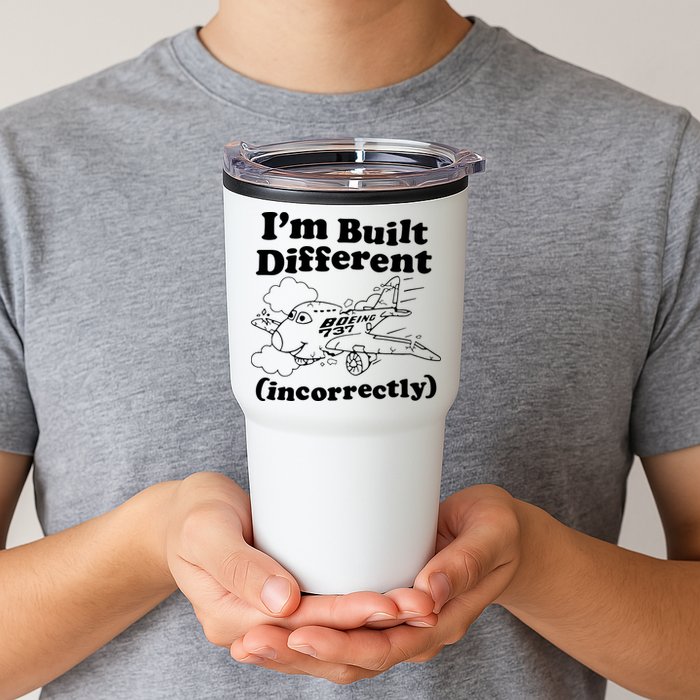 I’M Built Different Incorrectly Boeing 737 Tumbler
