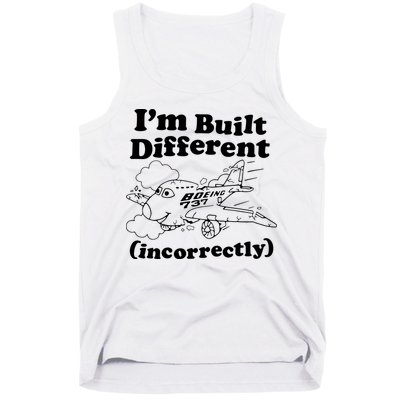 I’M Built Different Incorrectly Boeing 737 Tank Top