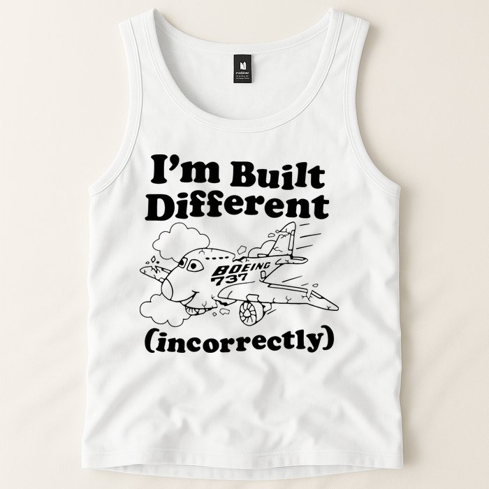 I’M Built Different Incorrectly Boeing 737 Tank Top