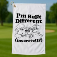 I’M Built Different Incorrectly Boeing 737 Golf Towel