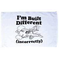I’M Built Different Incorrectly Boeing 737 Microfiber Hand Towel