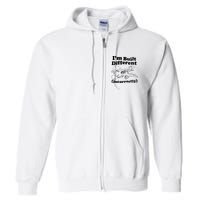 I’M Built Different Incorrectly Boeing 737 Full Zip Hoodie