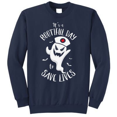 It's Bootfiful Day To Save Lives Halloween Nurses Halloween Sweatshirt