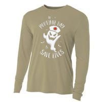 It's Bootfiful Day To Save Lives Halloween Nurses Halloween Cooling Performance Long Sleeve Crew