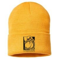 ILl Be Damned If I Die Sober Sustainable Knit Beanie