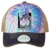 ILl Be Damned If I Die Sober Legacy Tie Dye Trucker Hat