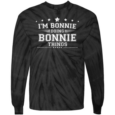 Im Bonnie Doing Bonnie Things Tie-Dye Long Sleeve Shirt