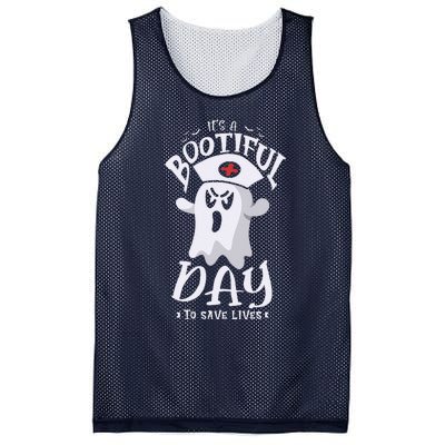 It's Bootiful Day To Save Lives Halloween Nurses Halloween Mesh Reversible Basketball Jersey Tank