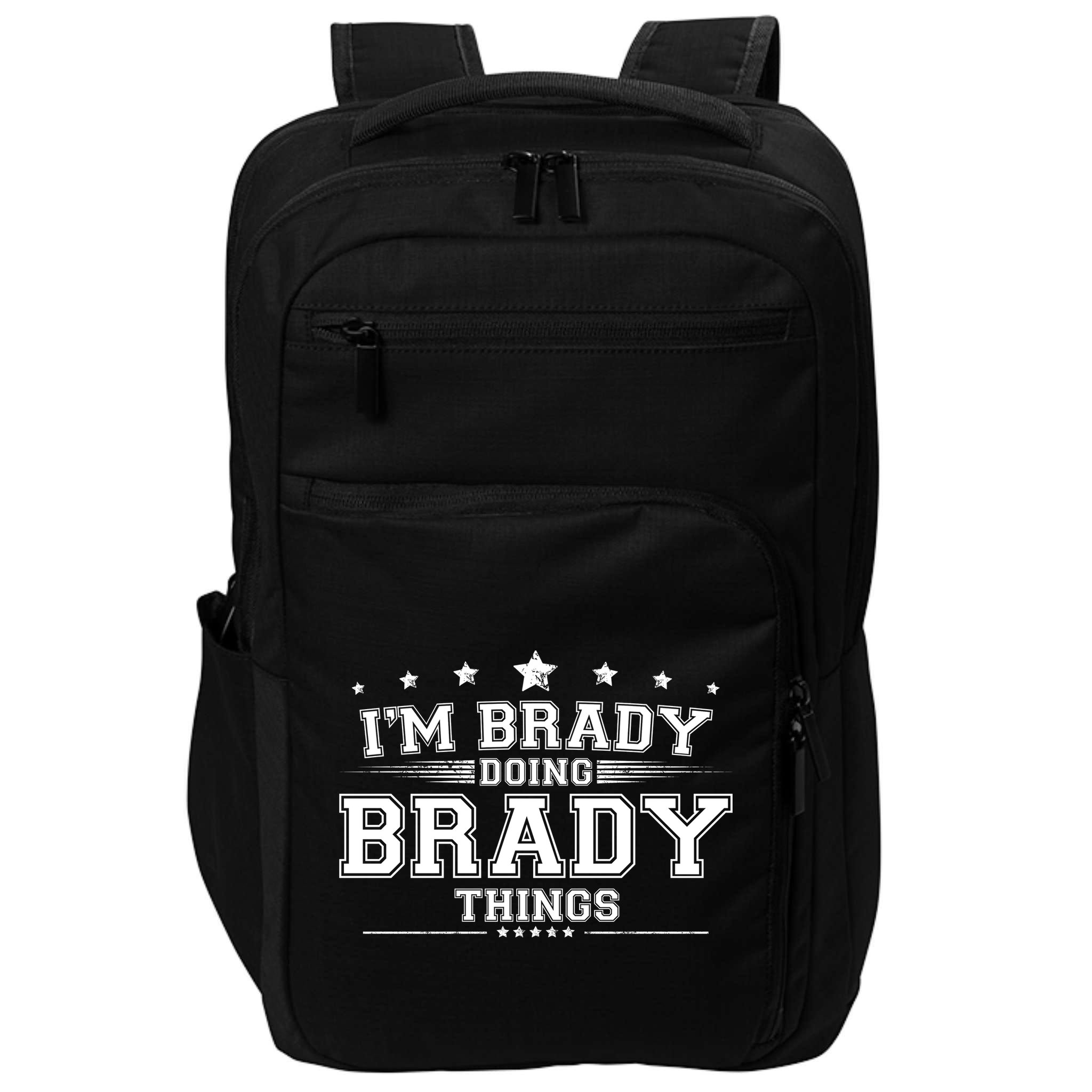 Im Brady Doing Brady Things Impact Tech Backpack