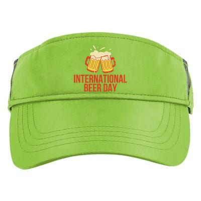 INTERNATIONAL BEER DAY Adult Drive Performance Visor