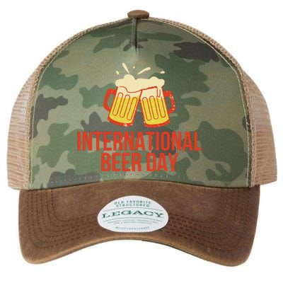 INTERNATIONAL BEER DAY Legacy Tie Dye Trucker Hat