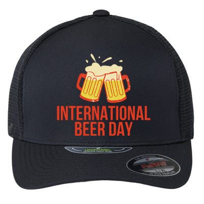 INTERNATIONAL BEER DAY Flexfit Unipanel Trucker Cap