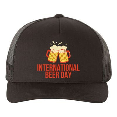 INTERNATIONAL BEER DAY Yupoong Adult 5-Panel Trucker Hat