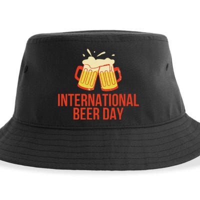 INTERNATIONAL BEER DAY Sustainable Bucket Hat