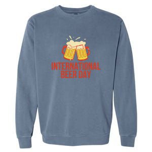 INTERNATIONAL BEER DAY Garment-Dyed Sweatshirt