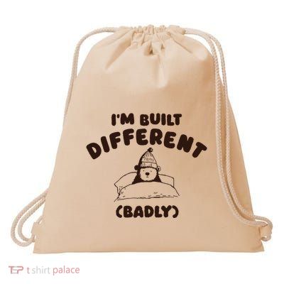 IM Built Differently Drawstring Bag