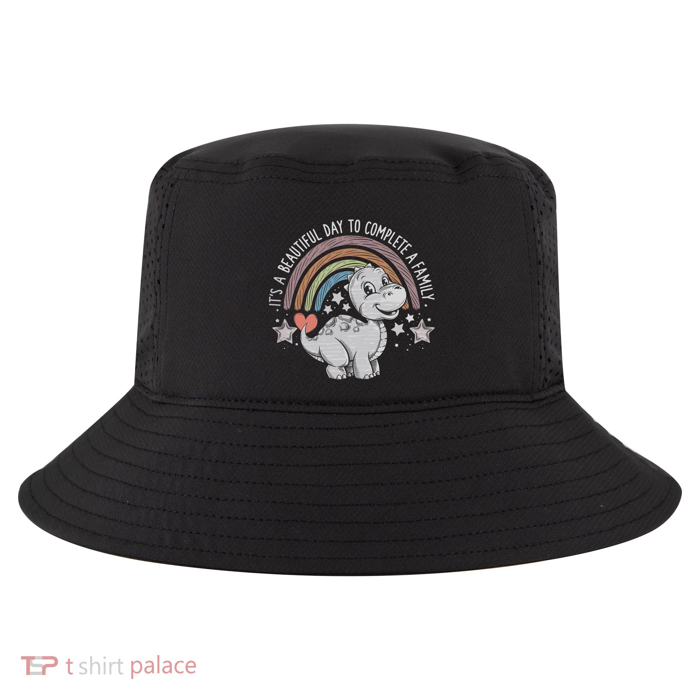 ItS Beautiful Day To Complete A Family Adoption Day Cool Comfort Performance Bucket Hat