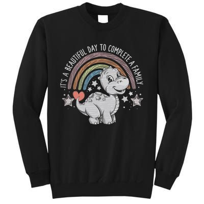 ItS Beautiful Day To Complete A Family Adoption Day Sweatshirt