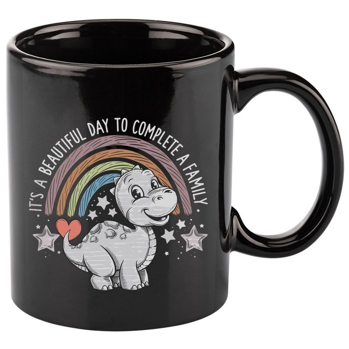 ItS Beautiful Day To Complete A Family Adoption Day 11oz C Handle Ceramic Mug