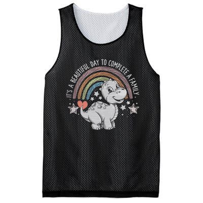 ItS Beautiful Day To Complete A Family Adoption Day Mesh Reversible Basketball Jersey Tank