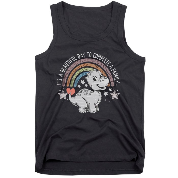 ItS Beautiful Day To Complete A Family Adoption Day Tank Top