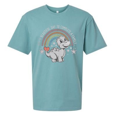 ItS Beautiful Day To Complete A Family Adoption Day Sueded Cloud Jersey T-Shirt