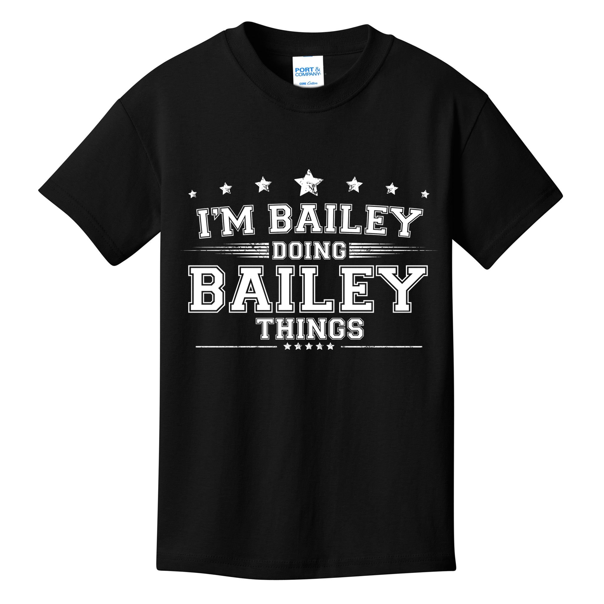 Im Bailey Doing Bailey Things Kids T-Shirt