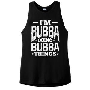 IM Bubba Doing Bubba Things Name Nickname Alias Ladies PosiCharge Tri-Blend Wicking Tank