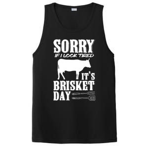 It's Brisket Day Grilling Barbecue Smoke Brisket Gift PosiCharge Competitor Tank