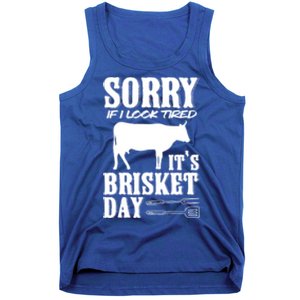 It's Brisket Day Grilling Barbecue Smoke Brisket Gift Tank Top